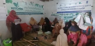 سوات کے خواتین کو کچن گارڈننگ سے متعلق تربیت