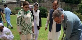 پشاور یونیورسٹی میں دا حوا لور آرگنائزیشن کا شجرکاری مہم کا آغاز