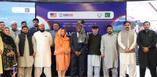 امریکہ اور کے پی حکومت کے اشتراک سے ضم شدہ علاقوں میں زمین کی رجسٹریشن اور رئیل اسٹیٹ کی سرمایہ کاری کو فروغ دینے کے لیے زمین میلہ کا انعقاد