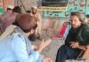 تیراہ سے نقل مکانی کے بعد باڑہ کے احتجاجی کیمپ میں متاثرین کی دوسری اجتماعی عید